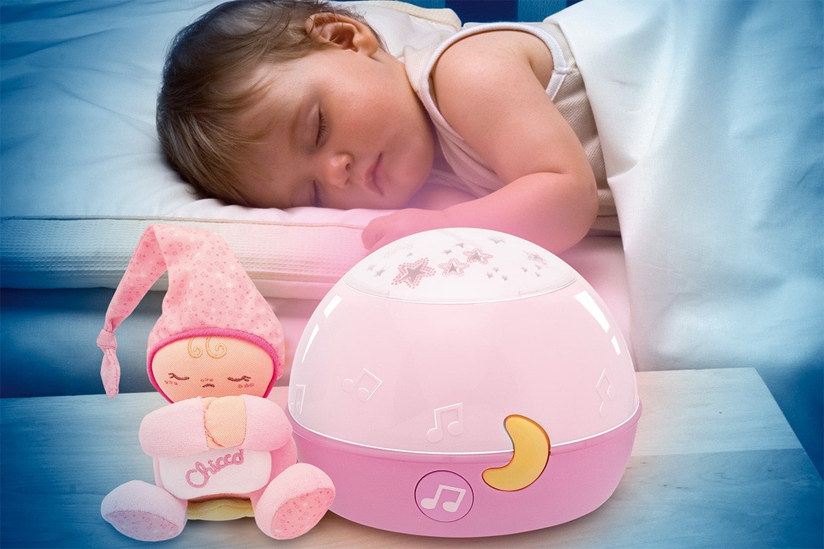 Chicco Lampe Magic'Projection First Dreams – Veilleuse -Rose –