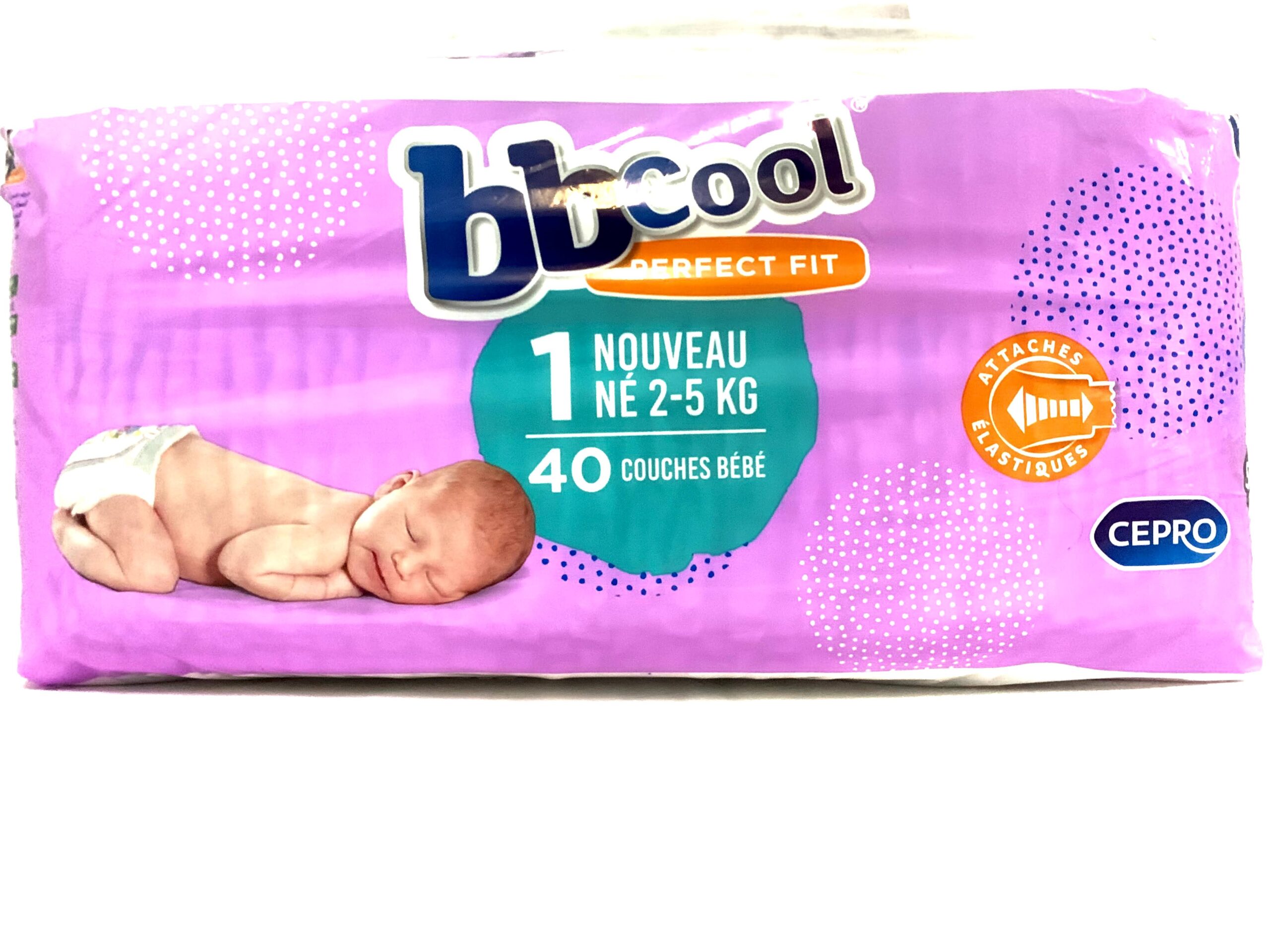 BB Cool Couches Bébé Taille 1 Nouveau Né (12 Pièces)